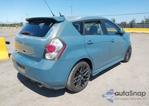 2009 Pontiac Vibe Gt из США, поврежденный, VIN 5Y2SR670X9Z443126